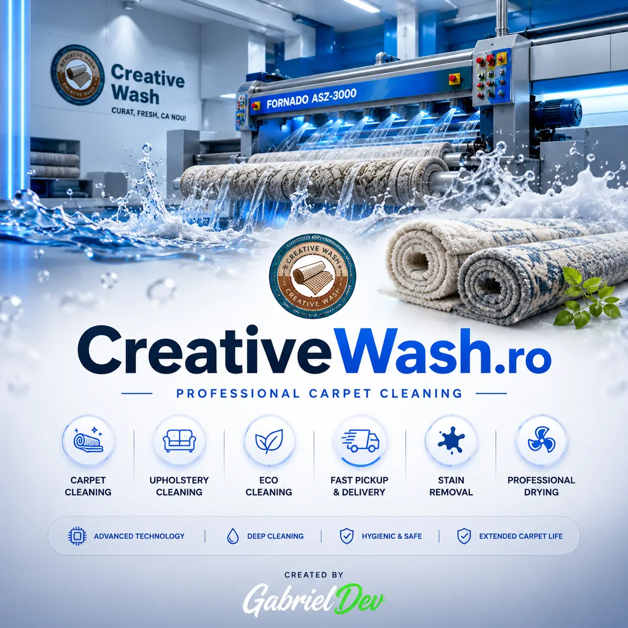 Creative Wash - Spalatorie Covoare