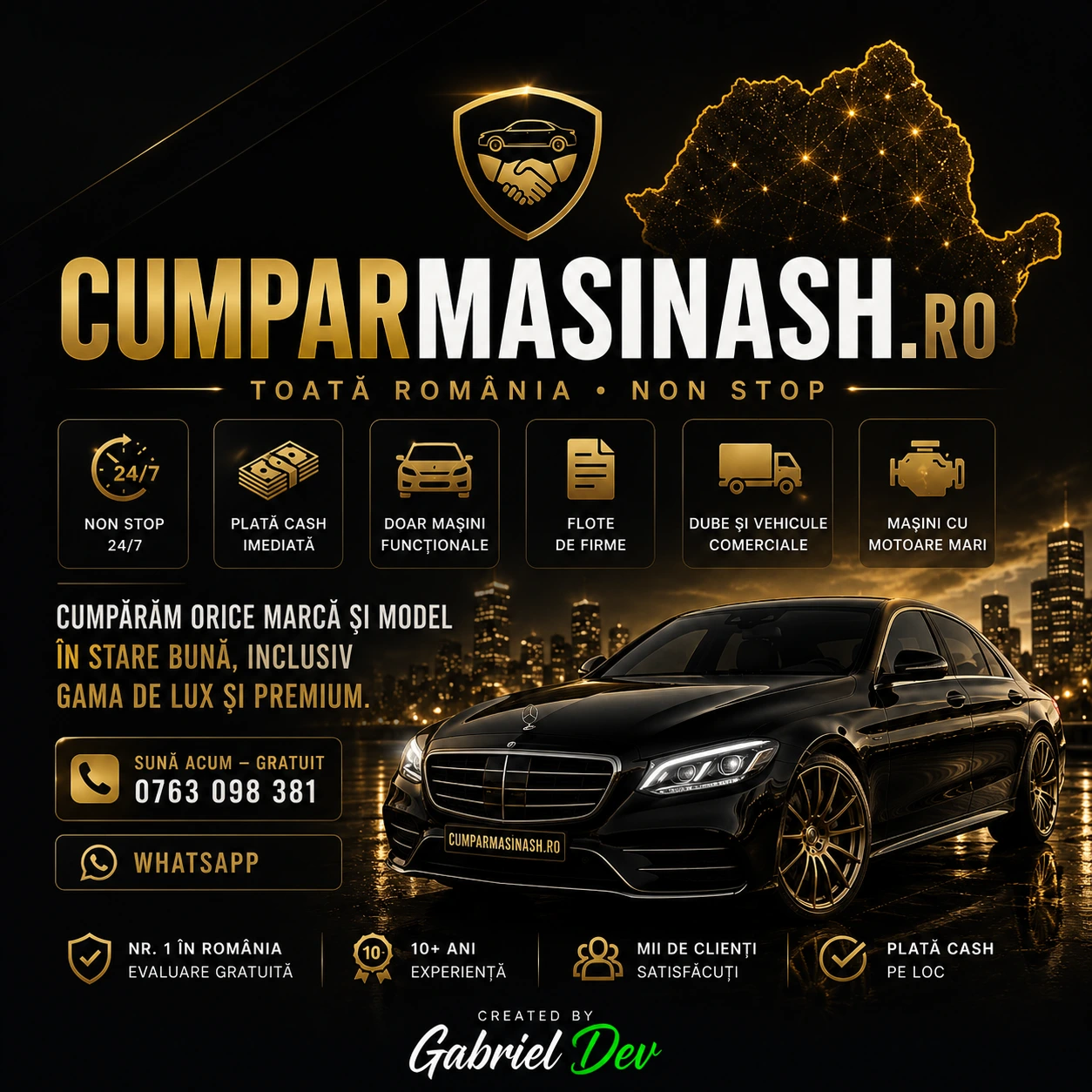 Platformă Achiziții Auto - CumparMasinaSH.ro