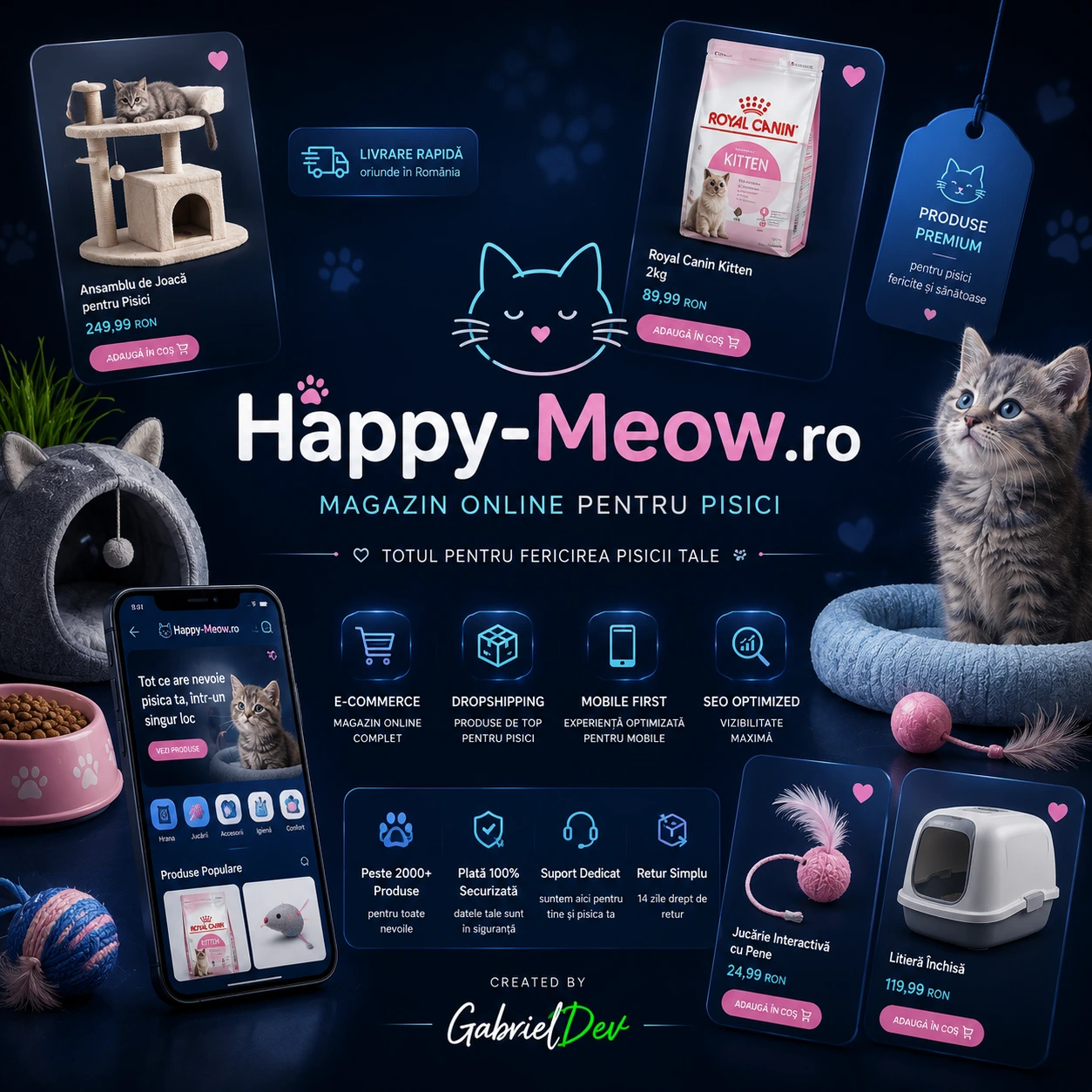 Magazin online Happy-Meow.ro
