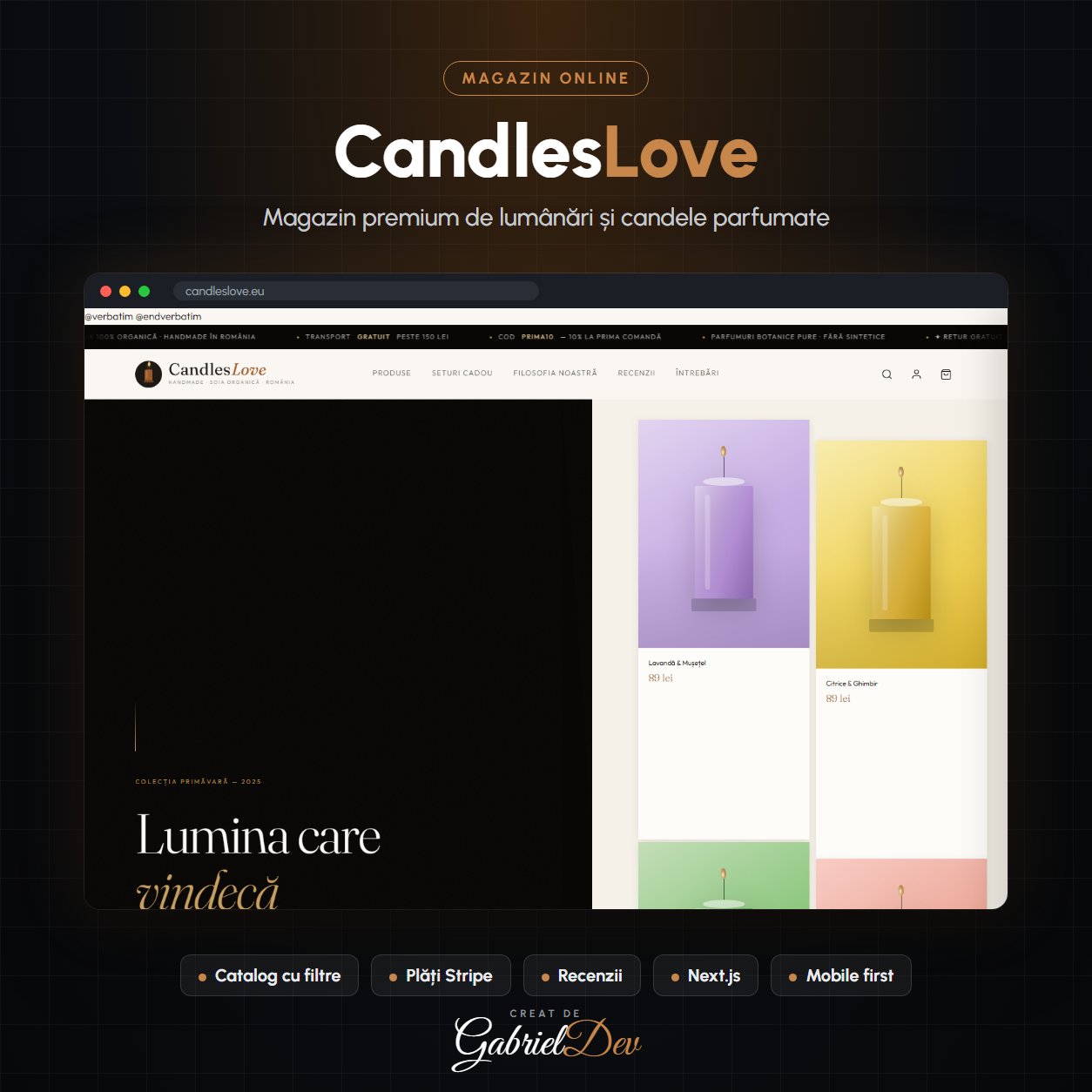Magazin online CandlesLove