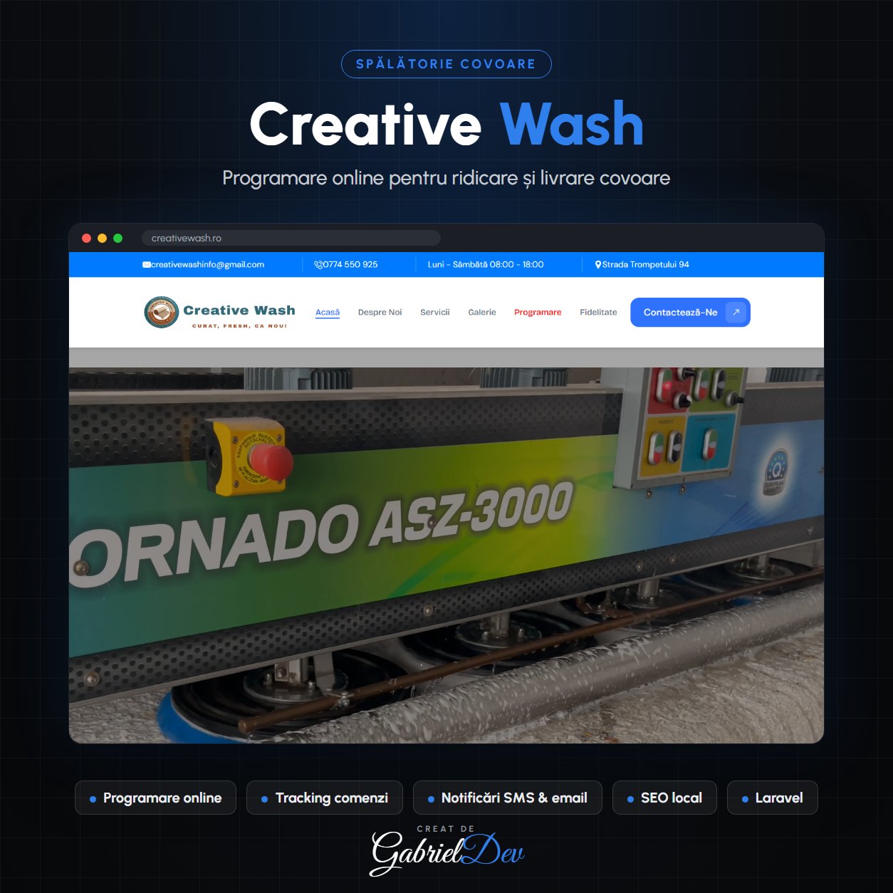 Creative Wash - Spalatorie Covoare