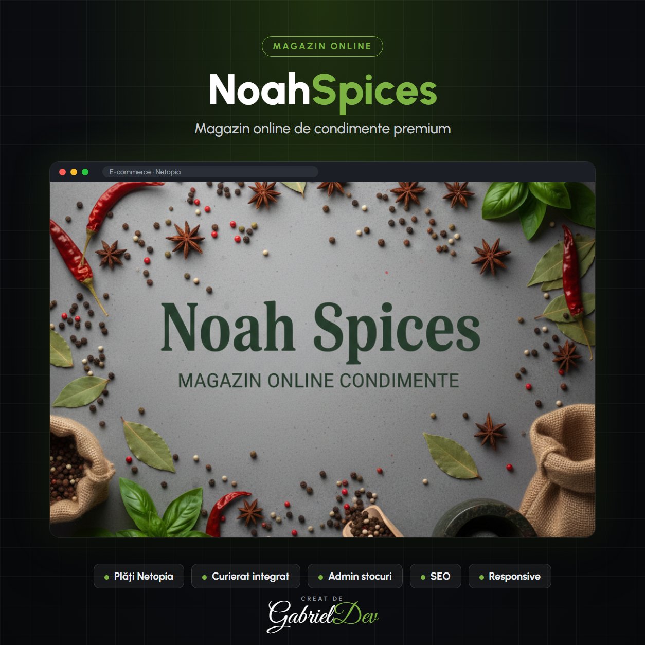 NoahSpices – Magazin Online de Condimente Premium